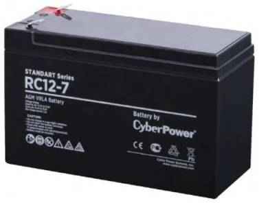 Battery CyberPower Standart series RC 12-7  /  12V 7 Ah