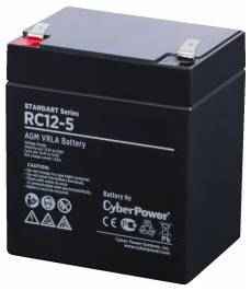Аккумуляторная батарея CyberPower Standart series RC 12-5 / 12V 5 Ah 2034796542