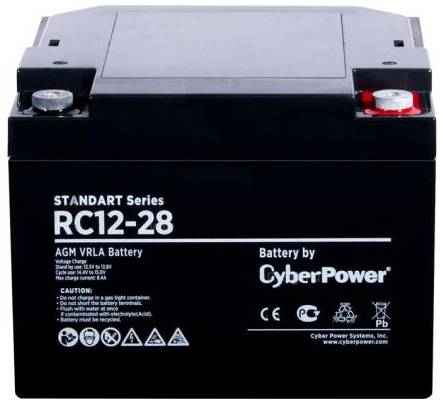 Battery CyberPower Standart series RC 12-28 / 12V 28 Ah 2034796549