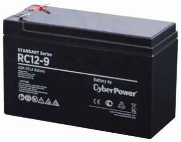 Battery CyberPower Standart series RC 12-9 / 12V 9 Ah 2034796580