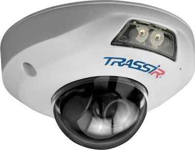 Камера IP Trassir TR-D4121IR1 CMOS 1 / 2.7 2.8 мм 1920 x 1080 H.264 MJPEG RJ-45 LAN PoE белый