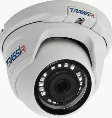 Камера IP Trassir TR-D8121IR2 v2 CMOS 1 / 2.7 2.8 мм 1920 x 1080 H.264 RJ-45 PoE белый