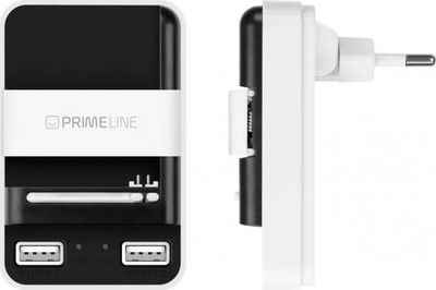 Сетевое зарядное устройство Deppa PrimeLine 2313 2 х USB 1A