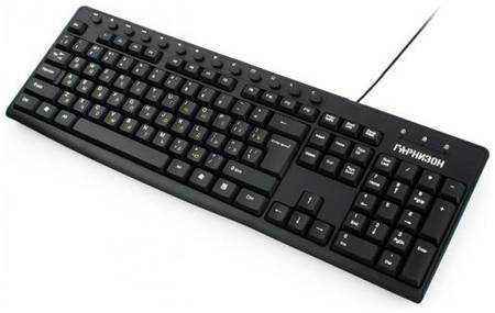 Клавиатура проводная Гарнизон GKM-125 USB черный 2034823207