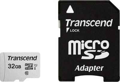 Карта памяти microSDHC 32Gb Transcend TS32GUSD300S-A 2034836130
