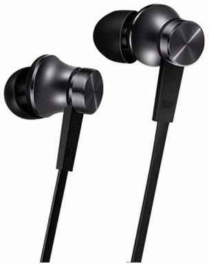 Наушники Xiaomi Mi In-Ear Headphones Basic черный (HSEJ03JY)