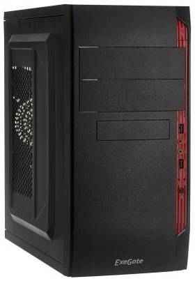 Корпус microATX Exegate QA-410 Без БП чёрный (EX272737RUS) 2034852245