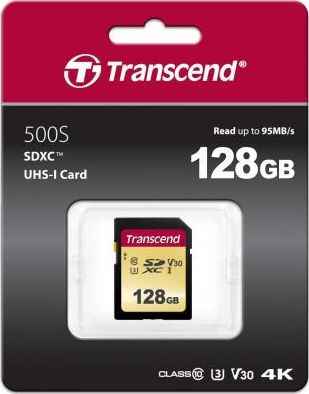 Карта памяти SD XC 128Gb Transcend 500S 2034894885