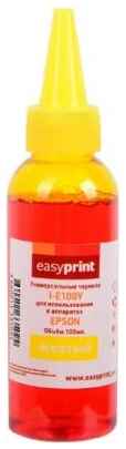 Чернила EasyPrint I-E100Y универсальные для Epson (100мл.) жёлтый 2034897185