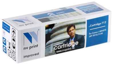 Картридж NV-Print Cartridge 712 Cartridge 712 Cartridge 712 для для Canon i-SENSYS LBP-3010 3100 1500стр Черный 203490912
