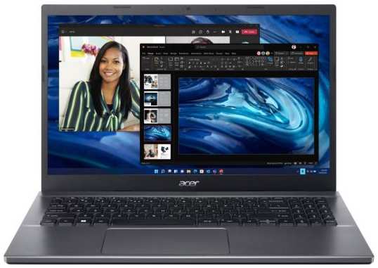 Ноутбук Acer Extensa 15 EX215-55-51GE Core i5 1235U 8Gb SSD512Gb Intel UHD Graphics 15.6 IPS FHD (1920x1080) Windows 11 Home grey WiFi BT Cam (NX.EH9 2034917632