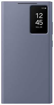 Чехол (флип-кейс) Samsung для Samsung Galaxy S24 Ultra Smart View Wallet Case S24 Ultra фиолетовый (EF-ZS928CVEGRU) 2034917776