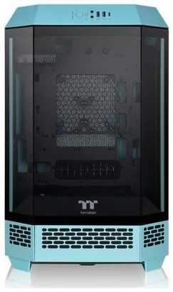 Корпус Thermaltake The Tower 300 Turquoise голубой без БП miniITX 7x120mm 5x140mm 2xUSB3.0 audio bott PSU 2034918699