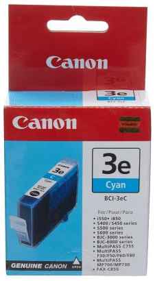 Картридж Canon BCI-3eC для BC-31/33/S600 390стр Голубой 203492523