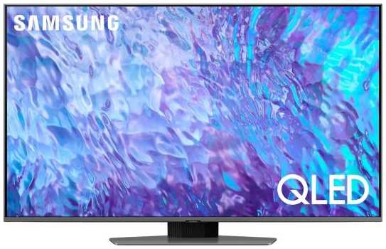 Телевизор QLED Samsung 55 QE55Q80CAUXRU Series 8 черненое 4K Ultra HD 120Hz DVB-T2 DVB-C DVB-S2 USB WiFi Smart TV (RUS)