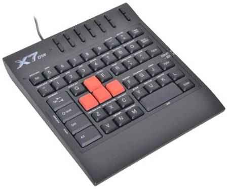 Клавиатура A4TECH X7-G100 USB черный