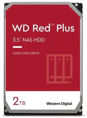 Western Digital Жесткий диск WD SATA-III 2TB WD20EFPX NAS Plus (5400rpm) 64Mb 3.5