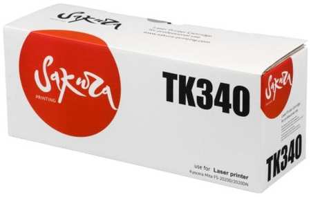 Картридж Sakura TK340 (1T02J00EUC / 1T02J00EU0) для Kyocera Mita FS-2020D/FS-2020DN, черный, 12000 к 2034941446