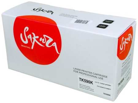 Картридж Sakura TK590K (1T02KV0NL0) для Kyocera Mita FS-C2026/FS-C2126MF, 7000 к