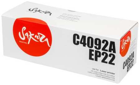 Картридж Sakura C4092A/EP22 для HP, Canon LJ 1100/LJ 1100A/LJ 3200, черный, 2500 к 2034942019