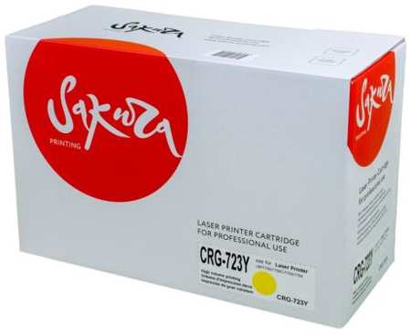 Картридж Sakura CRG723Y (2641B002) для Canon LBP7700/LBP7750C/LBP7753/LBP7754, желтый, 8500 к 2034942028