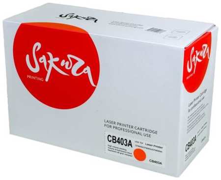 Картридж Sakura CB403A (642A) для HP LJ CP4005/LJ CP4005n/LJ CP4005dn, пурпурный, 7500 к 2034942039
