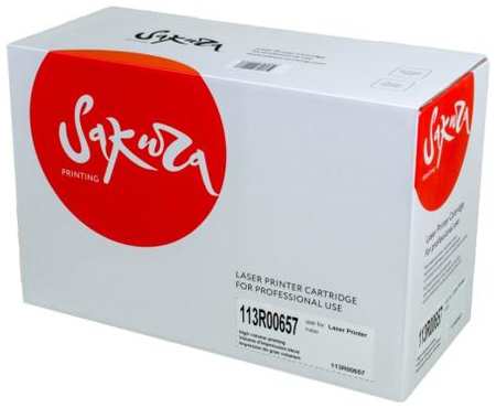 Картридж Sakura 113R00657 для XEROX P4500, черный, 18000 к 2034942205
