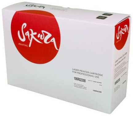 Картридж Sakura 106R02308 для XEROX WC3315, 2300 к