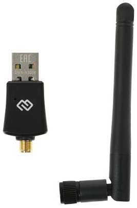 Сетевой адаптер Wi-Fi Digma DWA-N300E N300 USB 2.0 (ант.внеш.съем) 1ант. (упак.:1шт) 2034945130