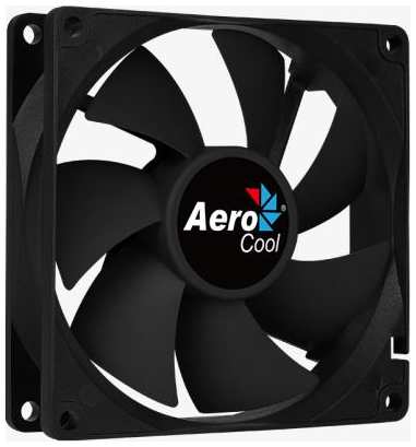 Fan AeroCool Force 9 / 90mm/ 3pin+4pin/ Black 2034946973