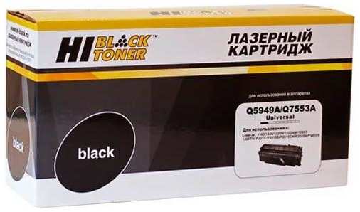Картридж Hi-Black HB-Q5949A/Q7553A для HP LJ 1160/1320/P2015/Canon 715 3500стр Черный 2034949241