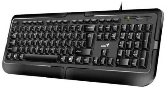 Клавиатура проводная Genius KB-118 II black (USB, 104 клавиши, кабель 1.5 м) (31310051402) 2034949335