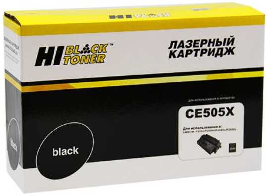 Картридж Hi-Black № 05X для HP LJ P2055/P2050 6500стр Черный 2034949739