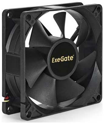 Exegate EX283382RUS Вентилятор ExeGate ExtraPower EP08025SM, 80x80x25 мм, Sleeve bearing (подшипник скольжения), Molex, 2400RPM, 25dBA 2034963116