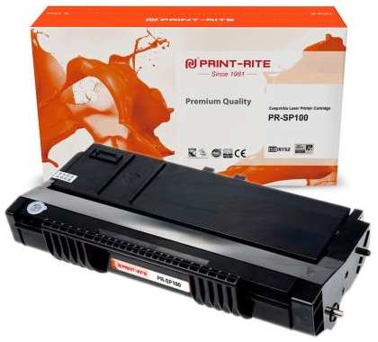 Картридж лазерный Print-Rite TFR864BPU1J PR-SP100 SP100 черный (2000стр.) для Ricoh SP100/100SU/100SF 2034966193
