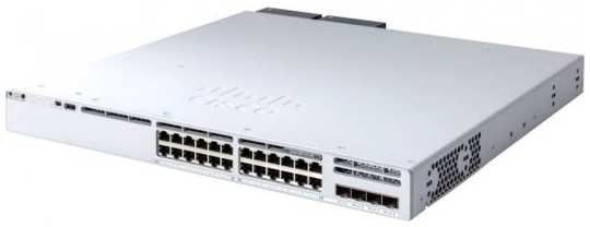Cisco Catalyst 9300L 24-port 1G copper with fixed 4x1Gb SFP uplinks, PoE+, DNA Network Advantage Lic , C9300L-24P-4G-A 2034967686