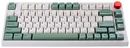 Epomaker TH80 Pro Keyboard Gateron Blue White Botanic Garden 2034967891