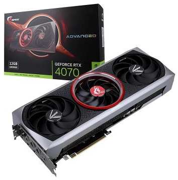 Видеокарта COLORFUL BANDS nVidia GeForce RTX 4070 Advanced OC-V PCI-E 12288Mb GDDR6X 192 Bit Retail 2034969253