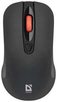 Defender Беспроводная оптическая мышь Nexus MS-195 черный,4 кнопки,800-1600 dpi 2034970830