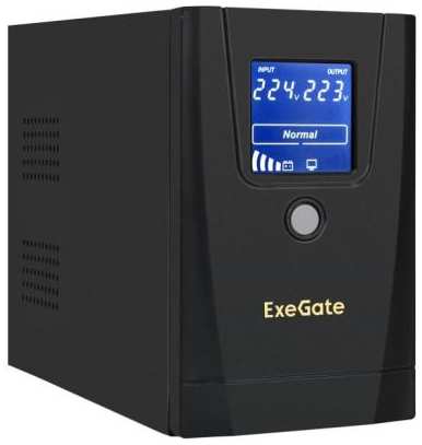 ИБП ExeGate SpecialPro Smart LLB-1000.LCD.AVR.2SH.RJ.USB 2034971486