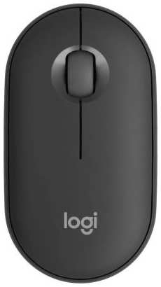 Мышь Logitech Pebble M350S графитовый оптическая (1000dpi) silent беспроводная BT/Radio USB (2but) 2034972230