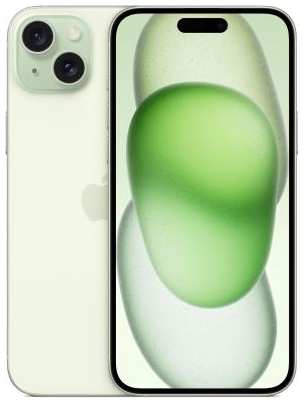Смартфон Apple A3096 iPhone 15 Plus 128Gb зеленый моноблок 3G 4G 2Sim 6.7 1290x2796 iOS 17 48Mpix 802.11 a/b/g/n/ac/ax NFC GPS GSM900/1800 TouchSc Pr 2034974409