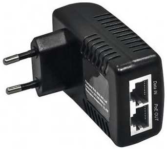NST PoE-инжектор Fast Ethernet на 1 порт. Совместим с оборудованием PoE IEEE 802.3af. Мощность PoE на порт - до 15.4W. Напряжение PoE - 50V(конт. 4,5(+); 2034975740