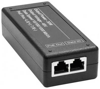 NST PoE-инжектор Gigabit Ethernet на 1 порт, мощностью до 30W. Совместим с оборудованием PoE IEEE 802.3af/at. Мощность PoE на порт - до 30W. Напряжение Po 2034975743