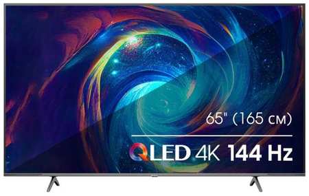 Телевизор QLED Hisense 65 65E7KQ PRO 4K Ultra HD 120Hz DVB-T DVB-T2 DVB-C DVB-S DVB-S2 USB WiFi Smart TV