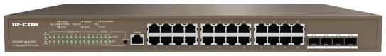 Коммутатор 24PORT 1000M POE 4SFP G5328P-24-410W IP-COM