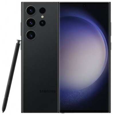 Смартфон Samsung SM-S918B Galaxy S23 Ultra 5G 512Gb 12Gb черный фантом моноблок 3G 4G 2Sim 6.8 1440x3088 Android 13 200Mpix 802.11 a/b/g/n/ac/ax NFC 2034981729