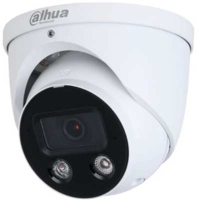 Dahua Уличная купольная IP-видеокамера Full-color с ИИ и активным сдерживанием, 4Мп; 1/2.7 CMOS; объектив 2.8мм; WDR(120дБ); чувствительность 0.003лк@F1.0; 2034981739