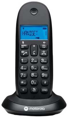Р/Телефон Dect Motorola C1001СB+ черный АОН 2034982614