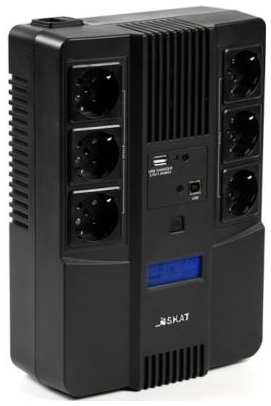 ИБП Бастион SKAT-UPS 800-AID-IN-1x9 220В 480Вт дисплей 1АКБ 9Ач внутр. меандр. (8935) 2034982757